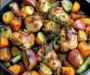 Easy One Pan Balsamic Chicken Dinner