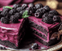 Indulge in Blackberry Velvet Gothic Cake: A Dark Delight