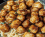 Irresistible Lemon & Garlic Chicken Bites with Creamy Rigatoni