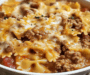 Irresistible Velveeta Beef Bowtie Pasta Casserole Recipe