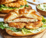 Irresistible Chicken Caesar Croissant Sandwich Recipe