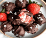 Delightful Chocolate-Covered Strawberry Yogurt Clusters