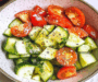 Refreshing Healthy Cucumber Salad with Tomato Recipe