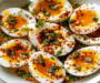 Irresistible Jammy Eggs with Chili Butter & Garlic Yogurt
