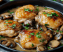 Irresistible Keto Chicken Thighs with Creamy Mushroom Sauce