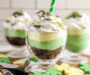 Irresistible Shamrock Shake Pudding Cups Recipe